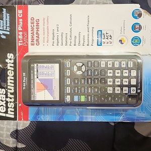 TEXAS INSTRUMENTS "TI-84 Plus CE Python" Enhanced Graphing